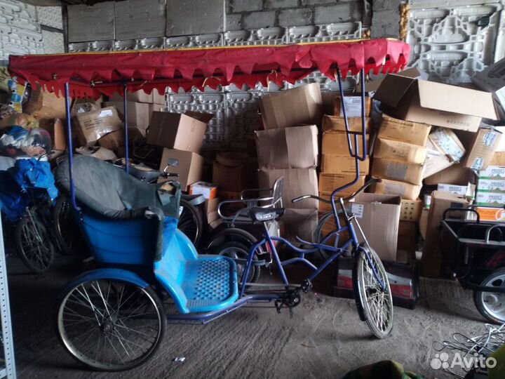 Трехколесный велосипед для взрослых