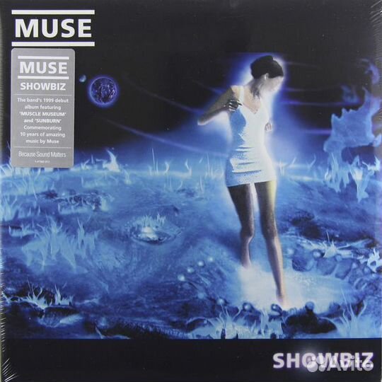 Виниловая пластинка muse - showbiz (2 LP)