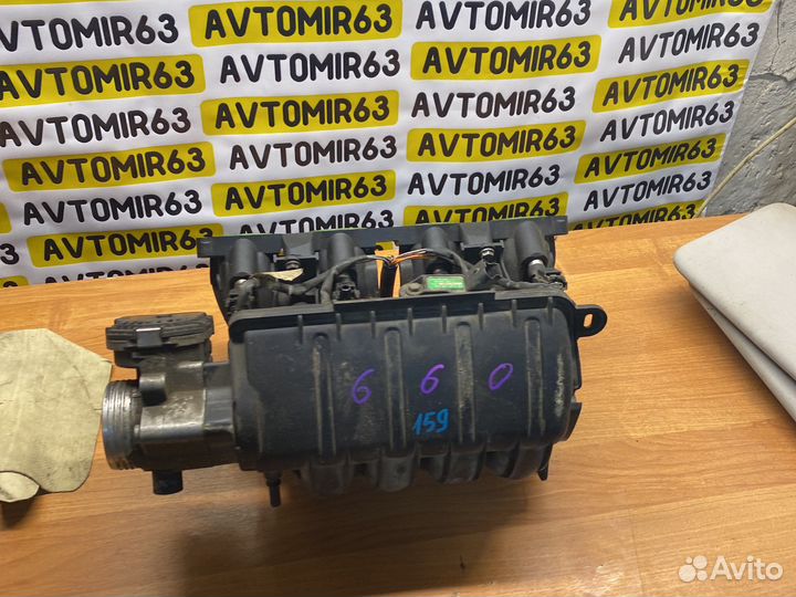 Peugeot 408 1.6 МКПП впускной коллектор