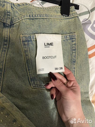 Джинсы lime bootcut 38