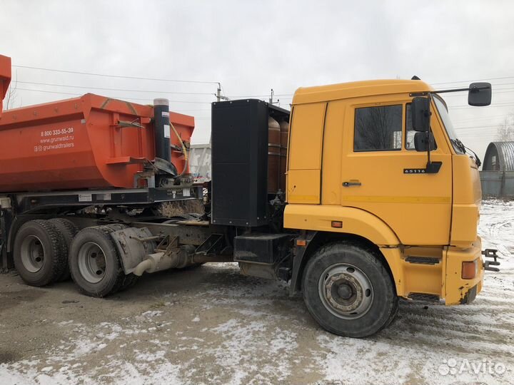 КАМАЗ 65116 с полуприцепом, 2018