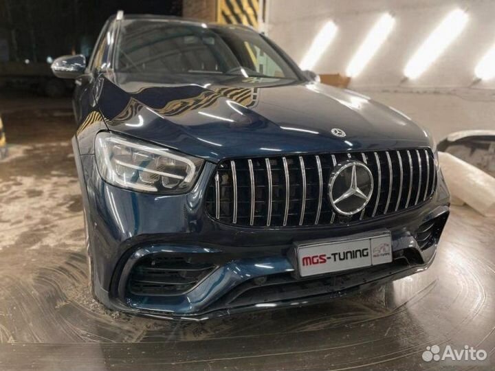 Обвес Mercedes Benz GLC стиль 63 AMG Рестайлинг