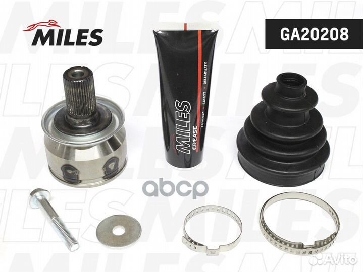 ШРУС mazda 3 1.4/1.6/2.0 03- нар. ga20208 Miles