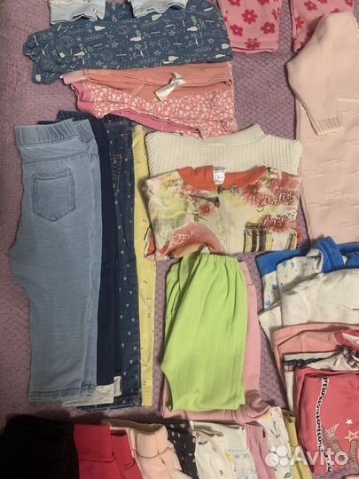 Пакет вещей на девочку