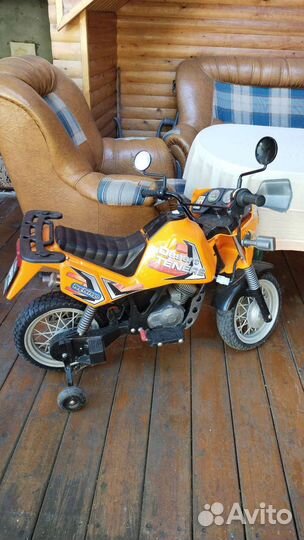 Детский электро мотоцикл