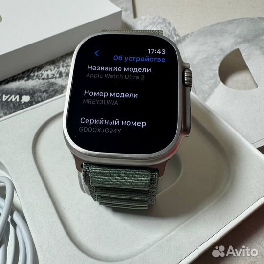 Apple Watch Ultra 2 49mm (идеальное состояние)