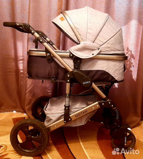 Детская коляска трансформер 2 в 1