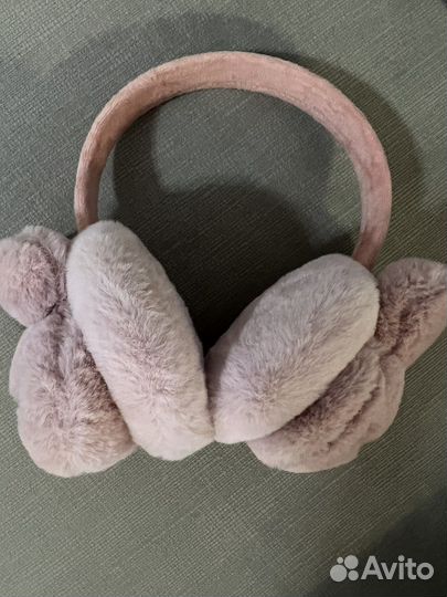 Меховые наушники женские