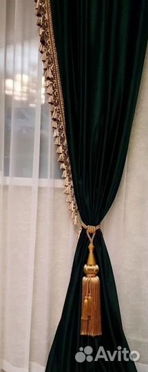 Кисти подхваты для портьер Gold Shic. Новые