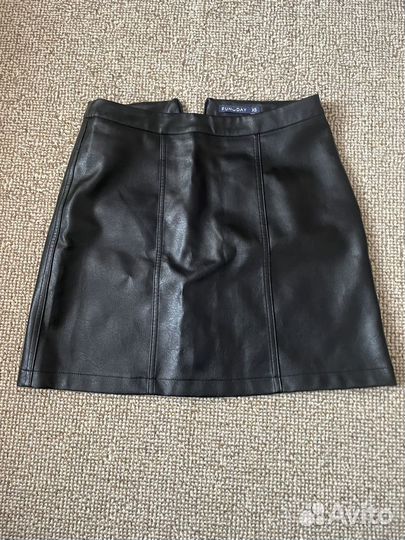 Кожаная юбка