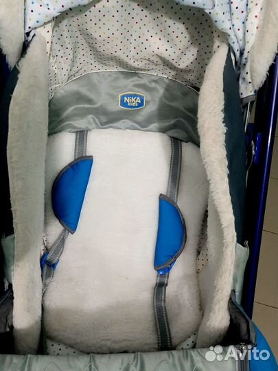 Санки коляска ника 7-2