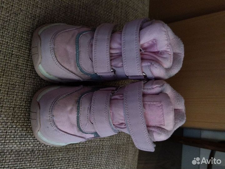 Ботинки зимние для девочки 24