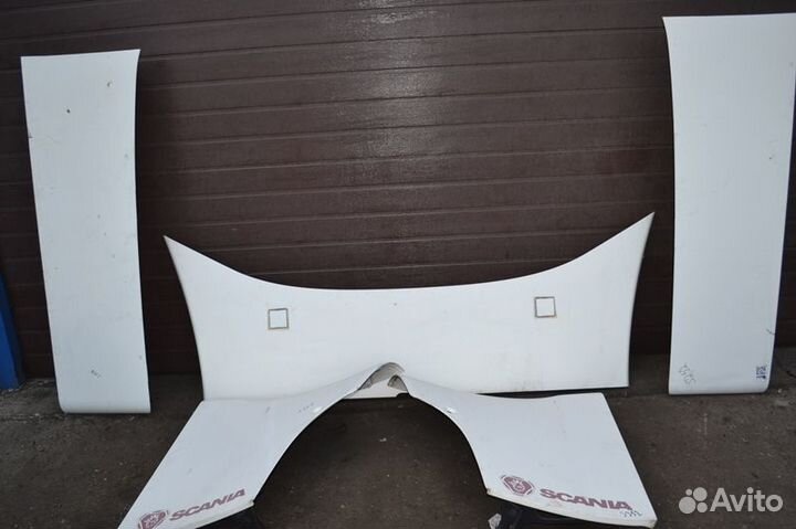 Спойлер кабины scania R-series (01.04)