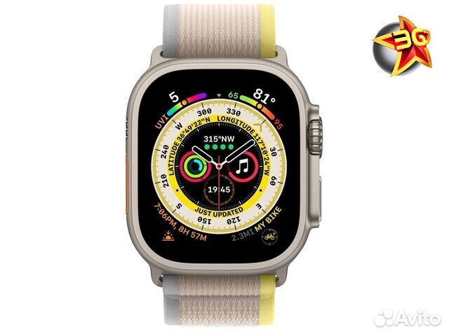 Apple Watch Ultra 49 мм Yellow Beige mnhd3 S/M