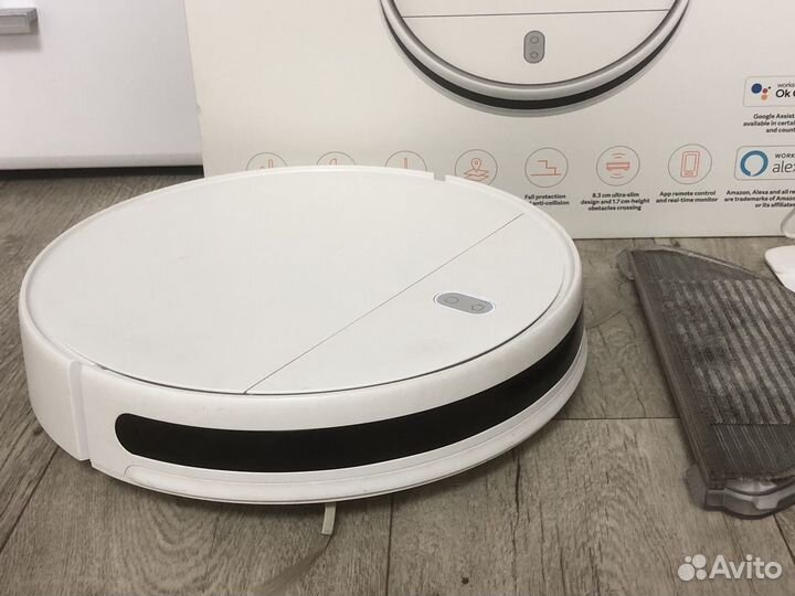 Робот пылесос xiaomi mi robot vacuum mop essential