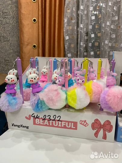 Ручки шариковые с брелками, ручки трансформеры