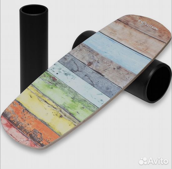 Баланс борд Evolution one ART wood + 2 ролика