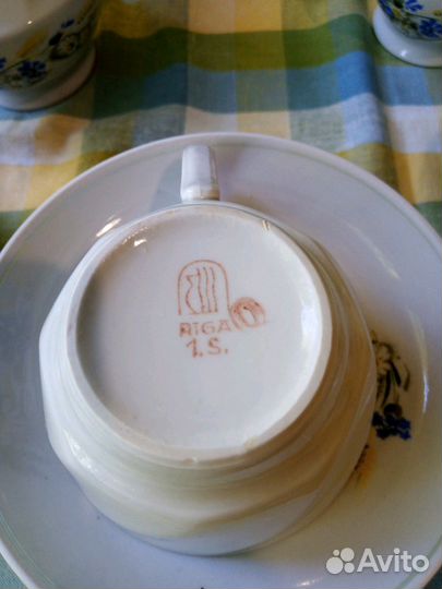 Сервиз чайный времен СССР