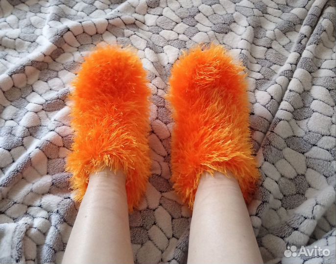 Пушистые тёплые носки женские подарочные