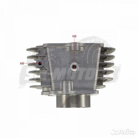 Цилиндр+поршень 153FMI (d-52,4) эл. стартер, новый