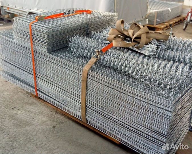 Оцинкованные спирали и стяжки для сварных габионов