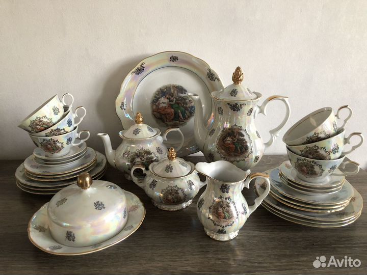 Чайный сервиз новый Мадонна гдр