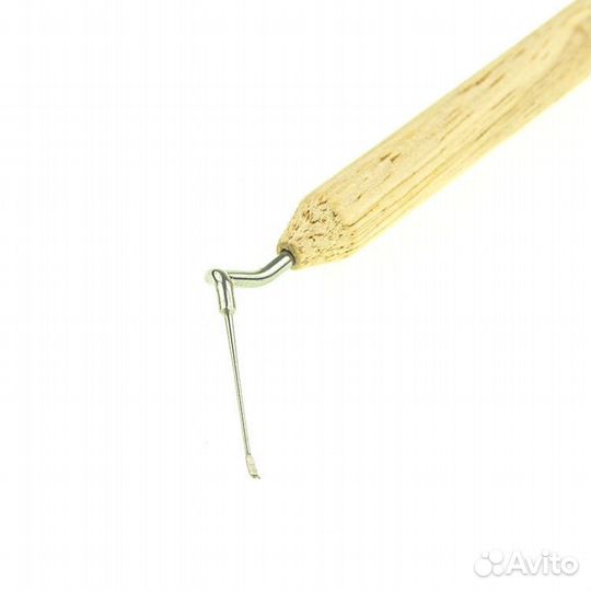 Шпатель для переноса личинок правый (без футляра