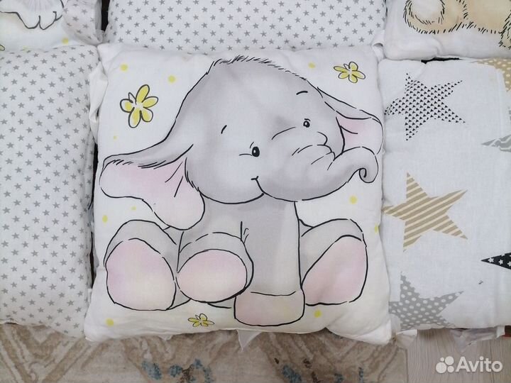 Бортики в детскую кроватку