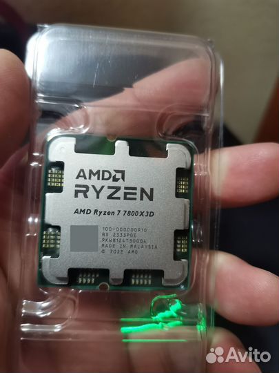 Процессор ryzen 7 7800x3d
