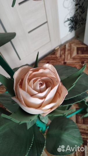 Цветок розы из изолона 150см