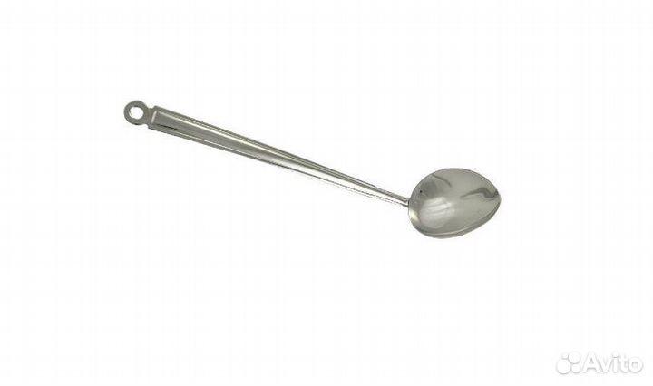 Ложка Гарнирная Цельнометал ручкой Нержавейка 29см