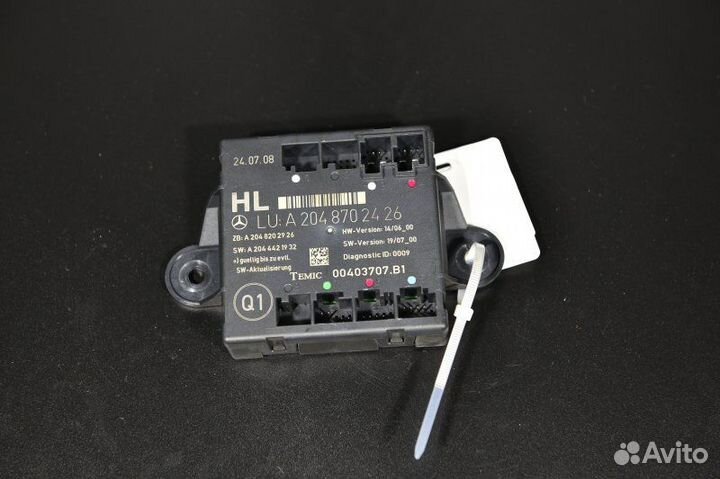 Блок управления двери задний левый Mercedes-Benz