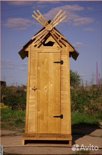 Дачный туалет с установкой DRE444