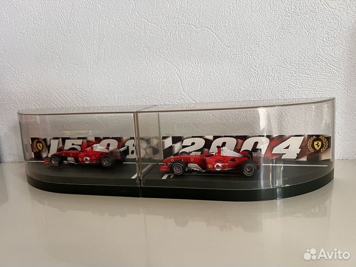 F1 1/43 Комплект из двух моделей Ferarri, Mattel