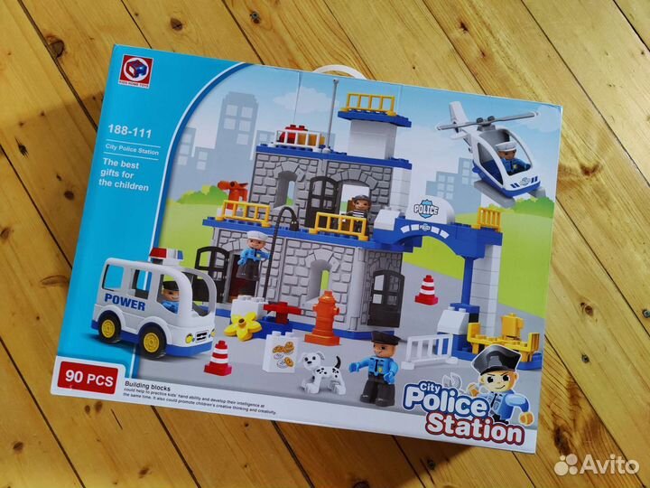 Lego Duplo полицейский участок 90 деталей аналог