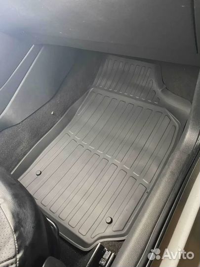 Резиновые коврики сртк Фольксваген Поло 2009-20гг