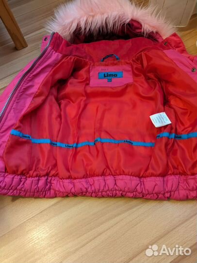 Куртка/комплект зимняя для девочки 98