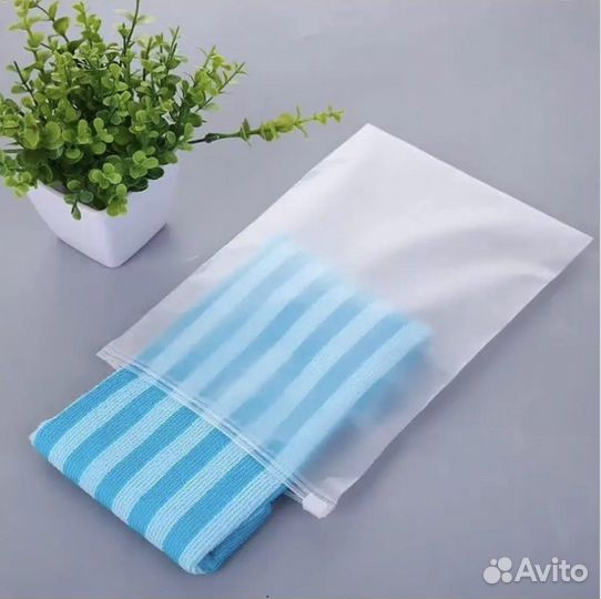 Зип пакеты матовые 20*30 см с бегунком (zip lock)