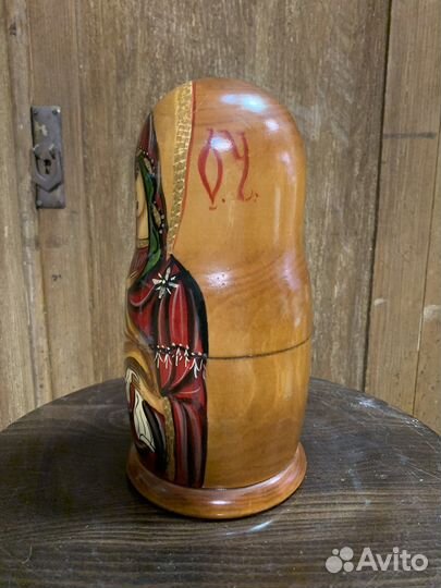 Матрешка-икона. Ручная роспись