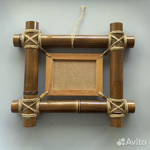 Фоторамка из бамбука