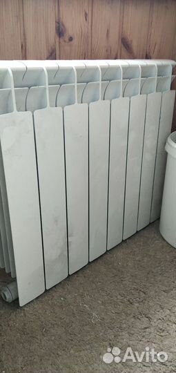 Батарея отопления 8 рёбер биметаллическая