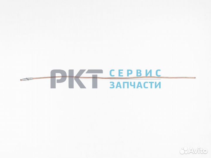 Трубка тормозная медная 70см от заднего тройника к