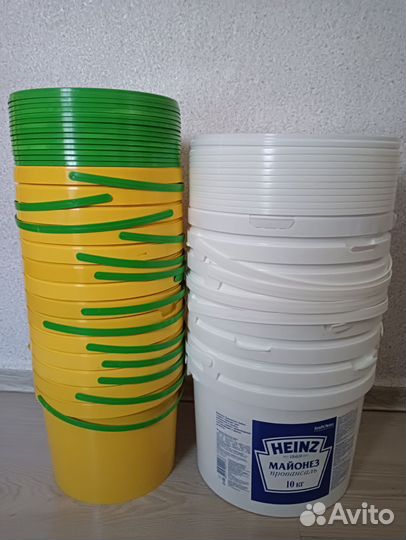 Ведра пластиковые