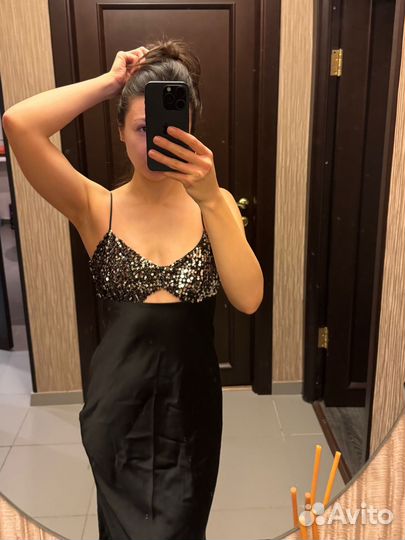 Платье zara вечернее на новый год колекция 2023