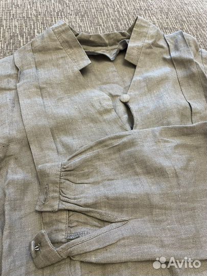 Платье женское льняное