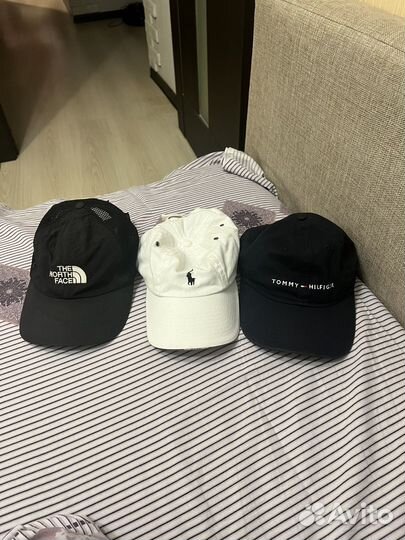 Кепка бейсболка мужская(tommy, ralph,Tnf)