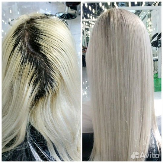 Окрашивание волос