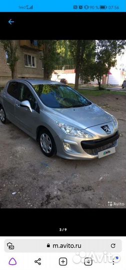 Peugeot 308 1.6 МТ, 2011, 180 000 км