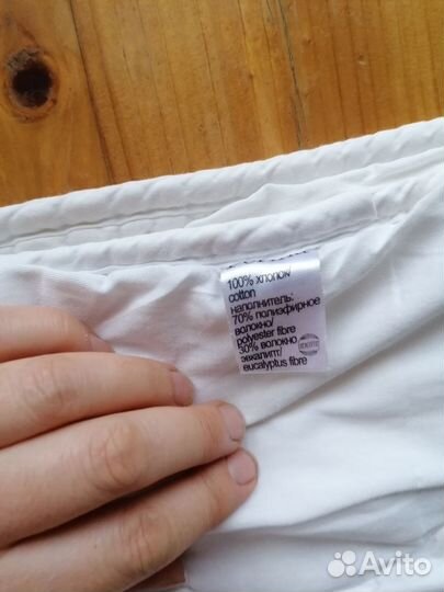 Детское одеяло и подушка в кроватку