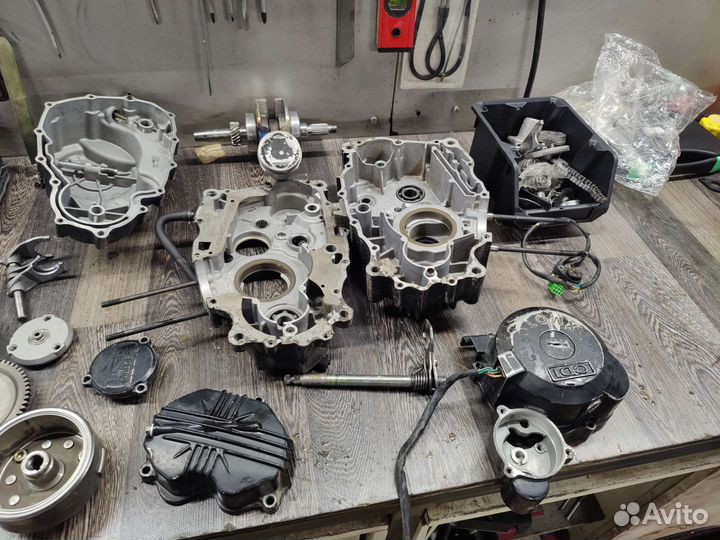 Разбор двигателя 164 fml